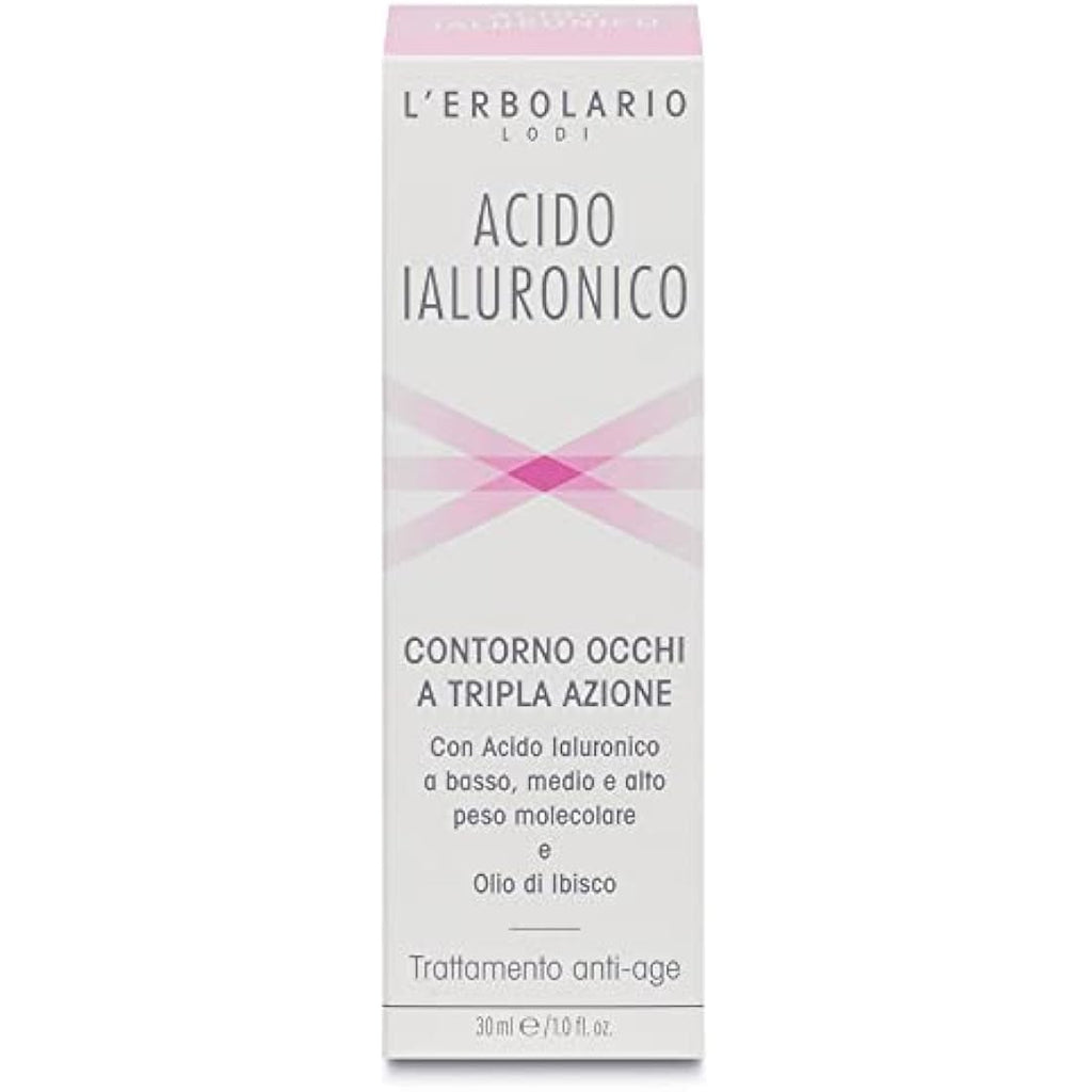 L'Erbolario Acido Ialuronico Contorno Occhi – Crema Anti-Età Idratante