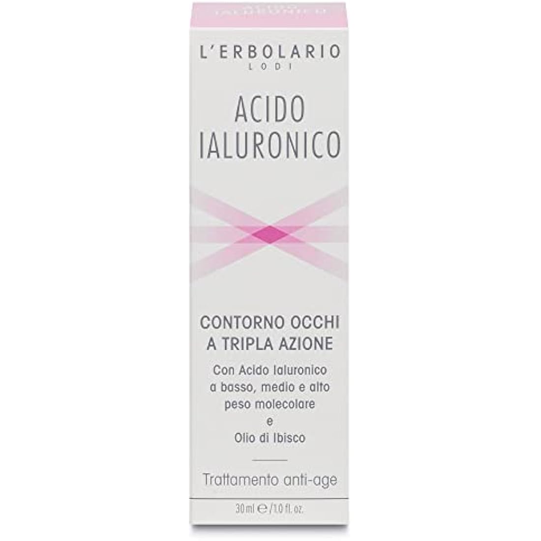 L'Erbolario Acido Ialuronico Contorno Occhi – Crema Anti-Età Idratante