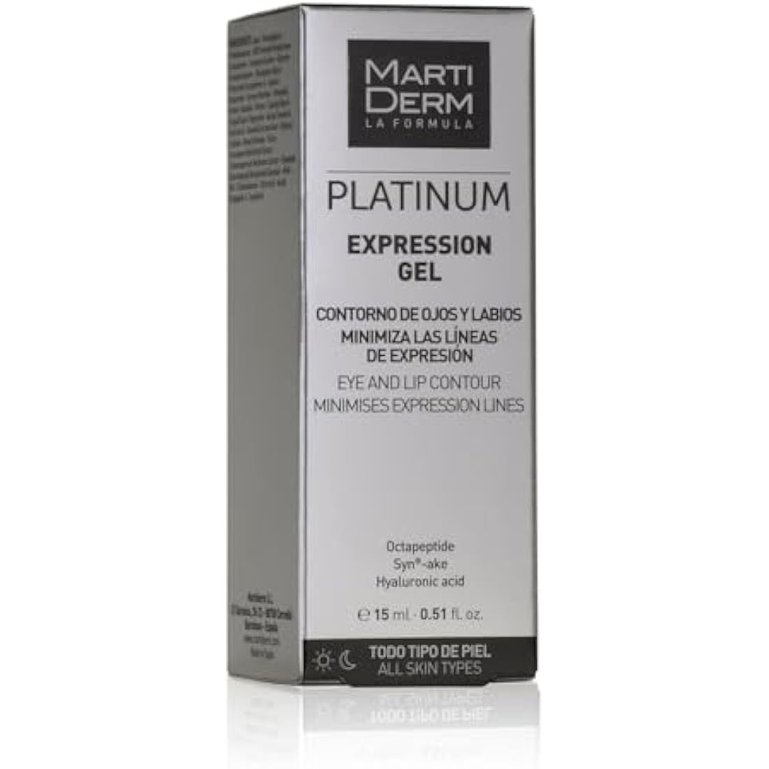 Martiderm Eye and Lip Contour Gel – Anti-Aging Skincare, 15 ml