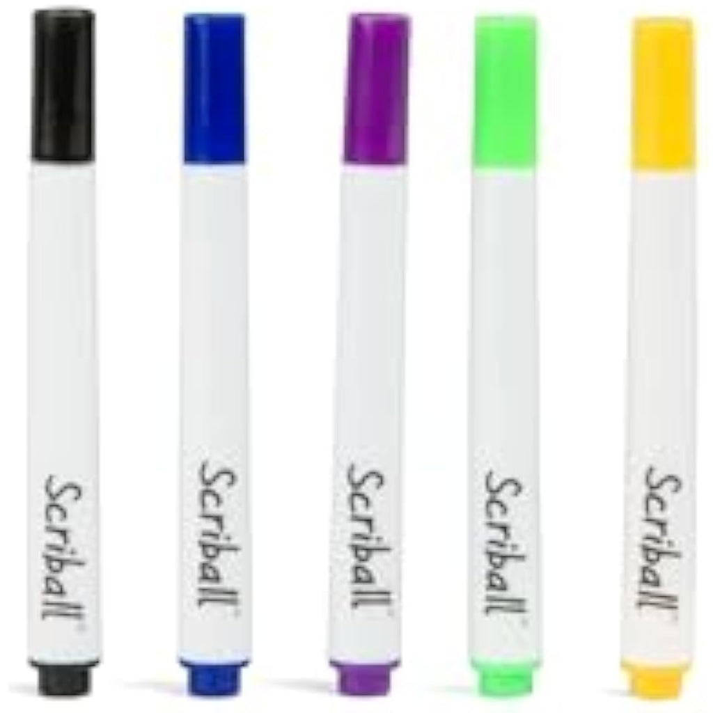 Mitre Scriball Ooodles Customizable Mini Football with 5 Coloring Pens