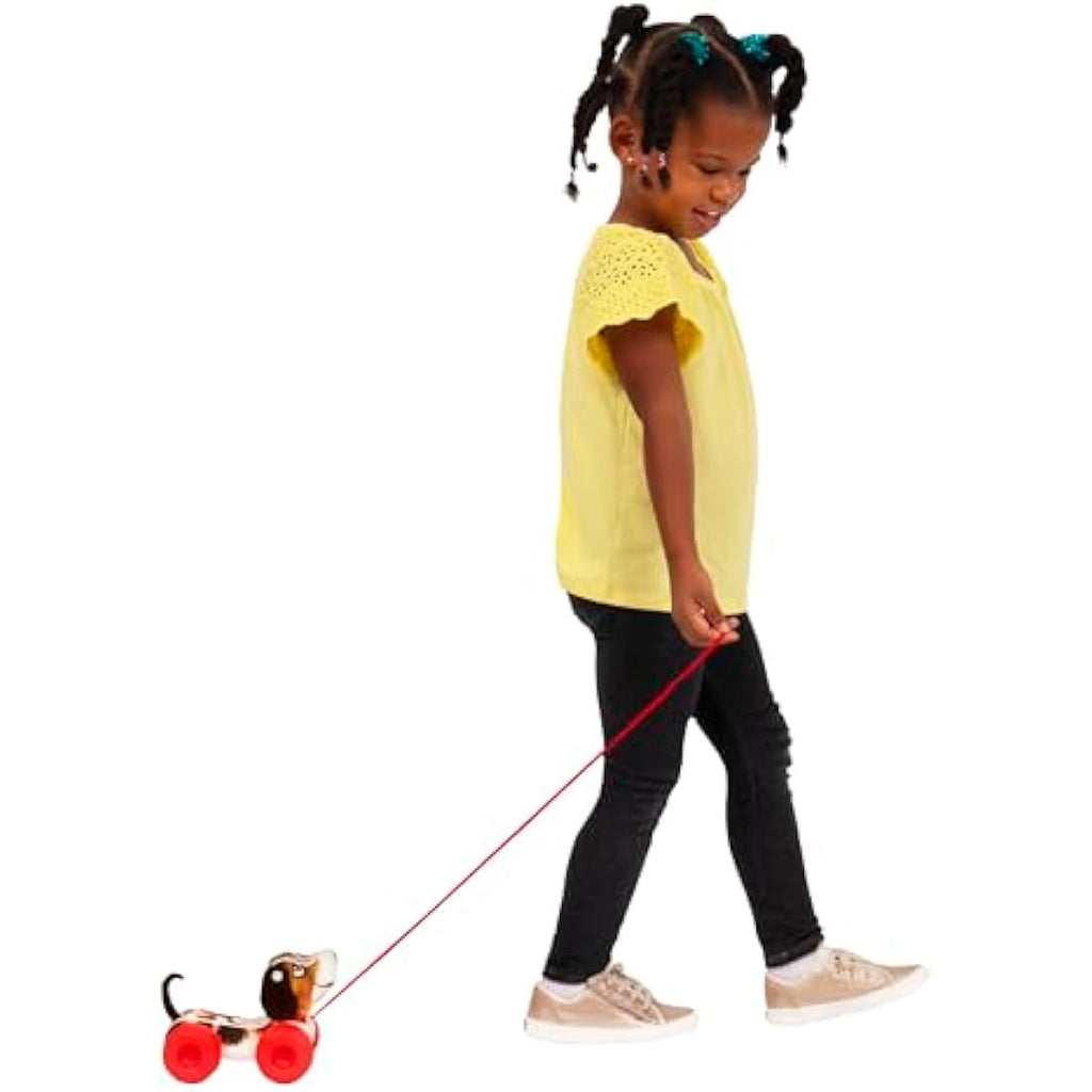 Fisher Price Classics Little Snoopy Pull Along Toy - Retro Dog for Kids