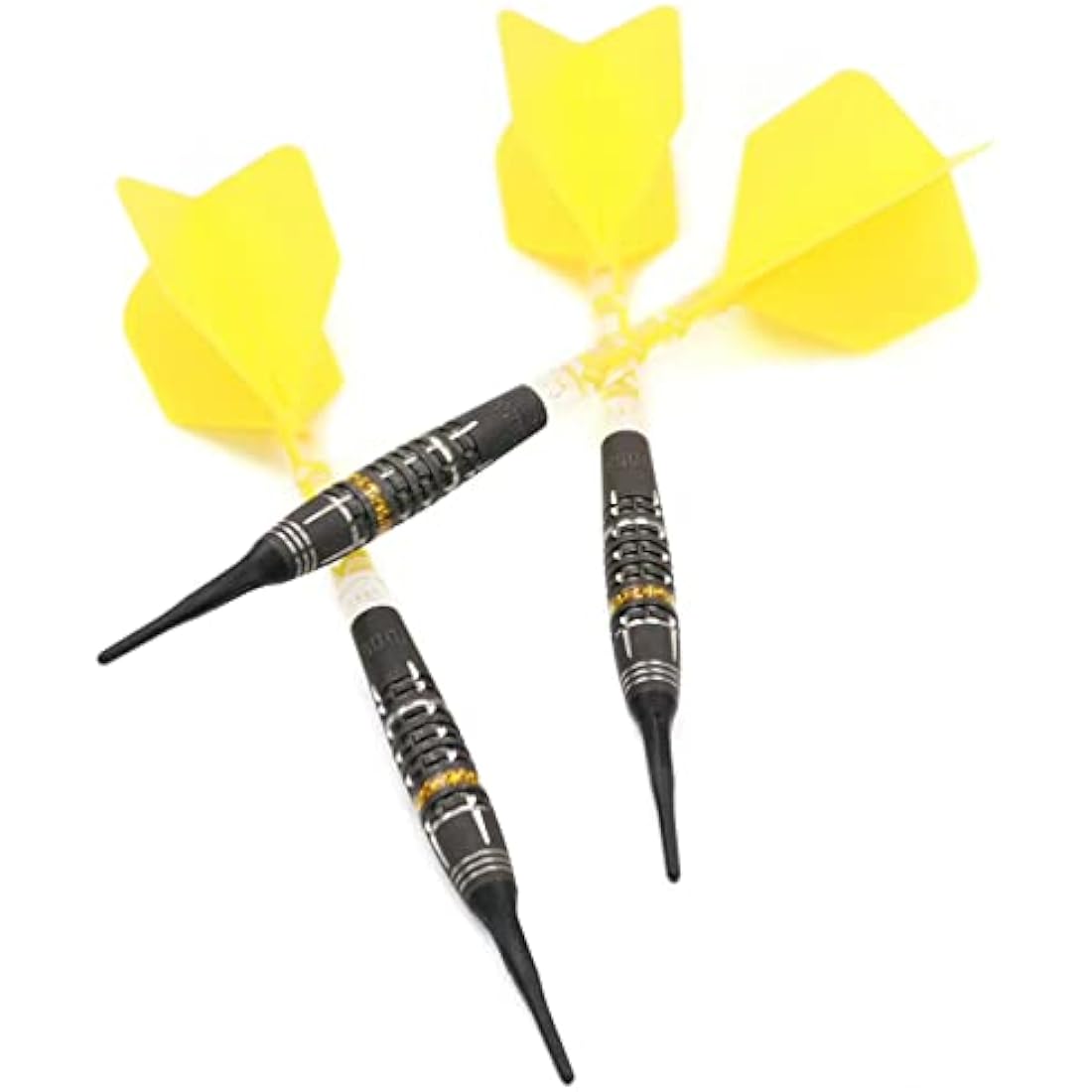 CUESOUL 90% Tungsten Soft Tip Dart Set – 18g Oil Paint Finish T19 Flight