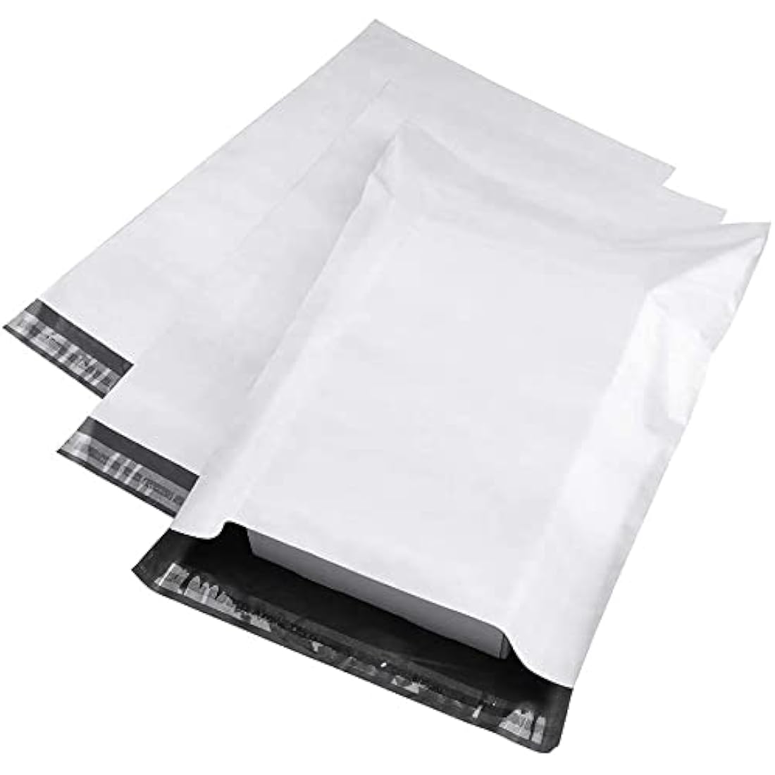 NefLaca 100 Pack Poly Mailing Bags – 12x16 Inch Self Seal Mailers