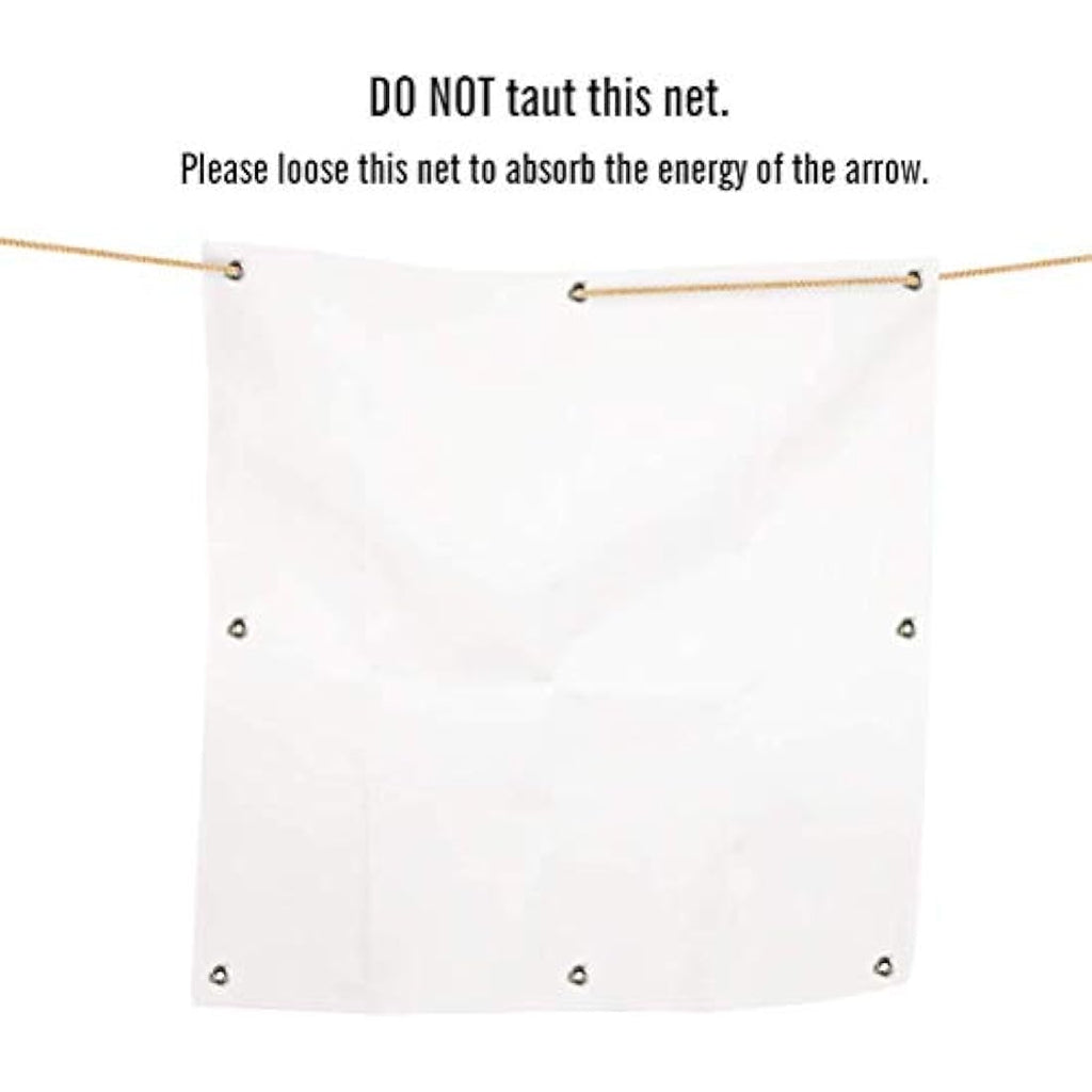 Aoneky Heavy Duty Archery Target Backstop Netting - 2mm Fiber Cloth