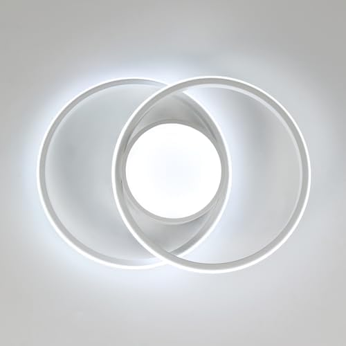 Jolof Store Modern LED Ceiling Light – 42W 4800LM Round Flush Mount