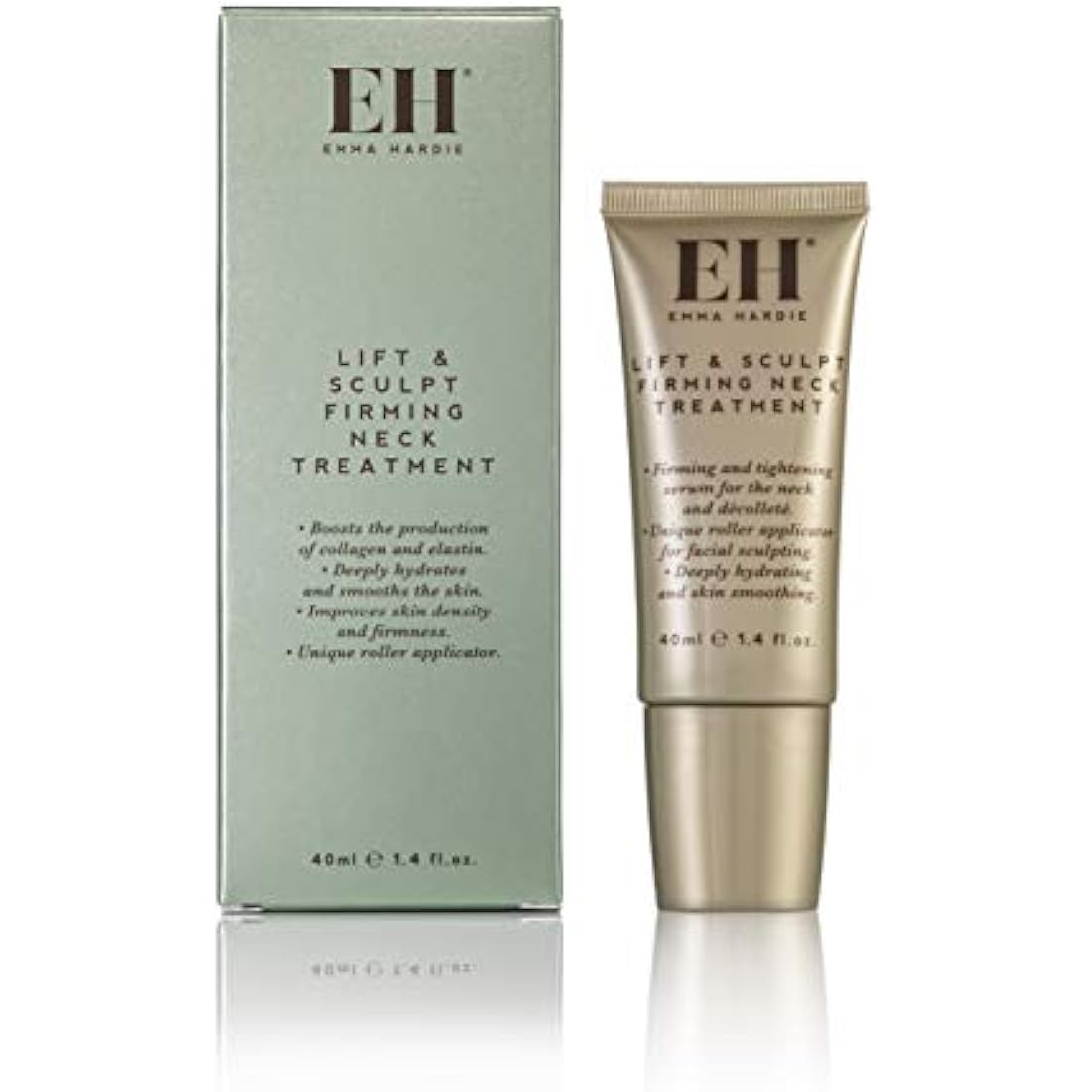 Emma Hardie Lift & Sculpt Neck Firming Serum with Roller Applicator