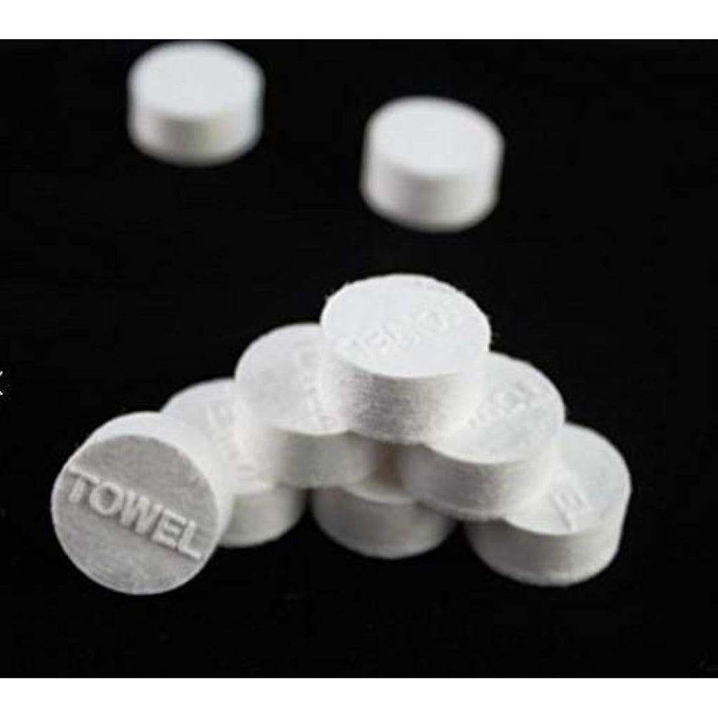GLOYY Compressed Towels – 500 Count Biodegradable Mini Coin Tissues