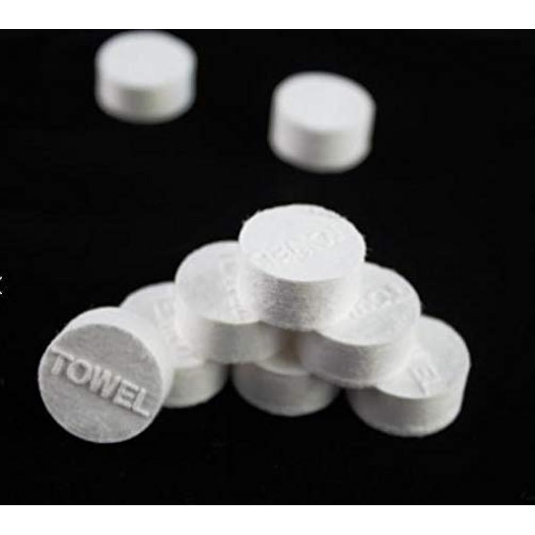 GLOYY Compressed Towels – 500 Count Biodegradable Mini Coin Tissues