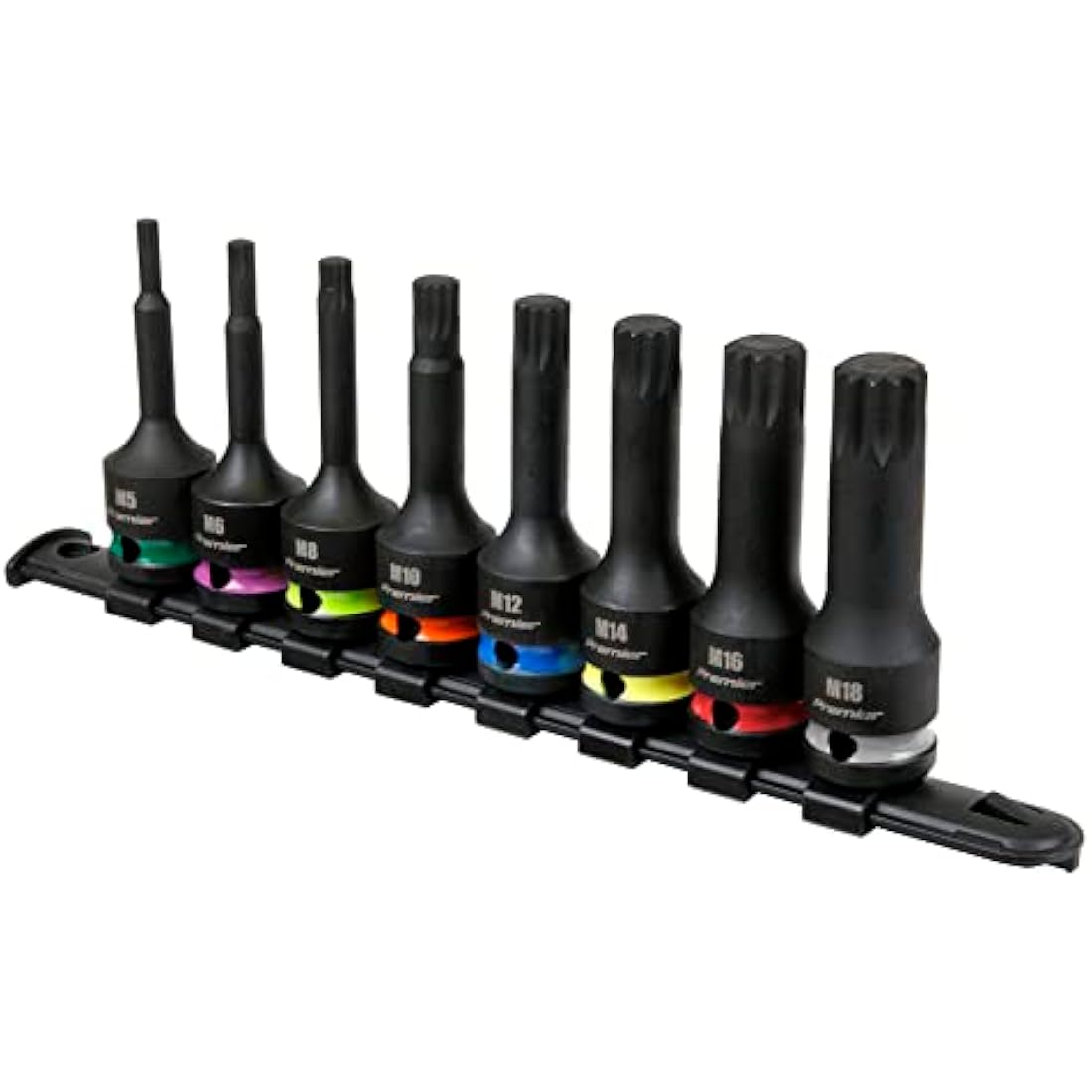 Sealey 8pc 1/2" Sq Drive Spline Impact Socket Bit Set – AK56004