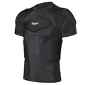 DGYAO Men's Padded Compression Shirt | Rugby Chest & Rib Protector