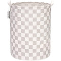 Waterproof Ramie Cotton Laundry Hamper – Large Folding Basket
