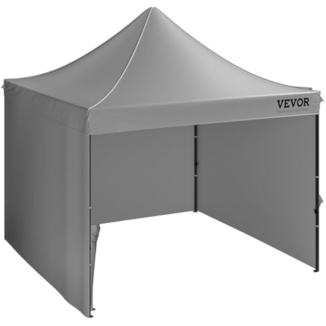 VEVOR 10x10 Pop Up Canopy Tent with Sidewalls and Wheeled Bag