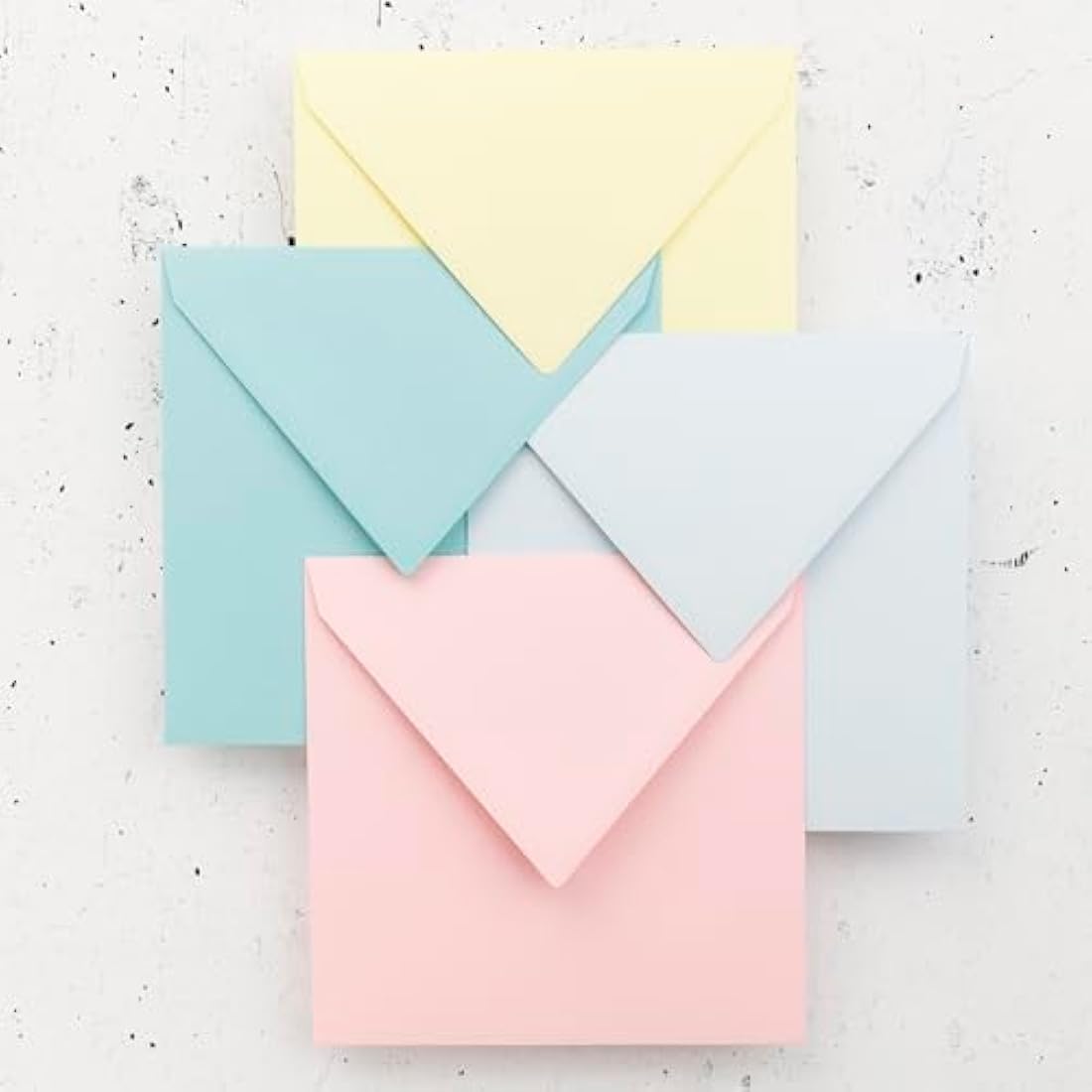 Clairefontaine Pollen Canary Envelopes - 165x165mm 120gsm (Pack of 20)