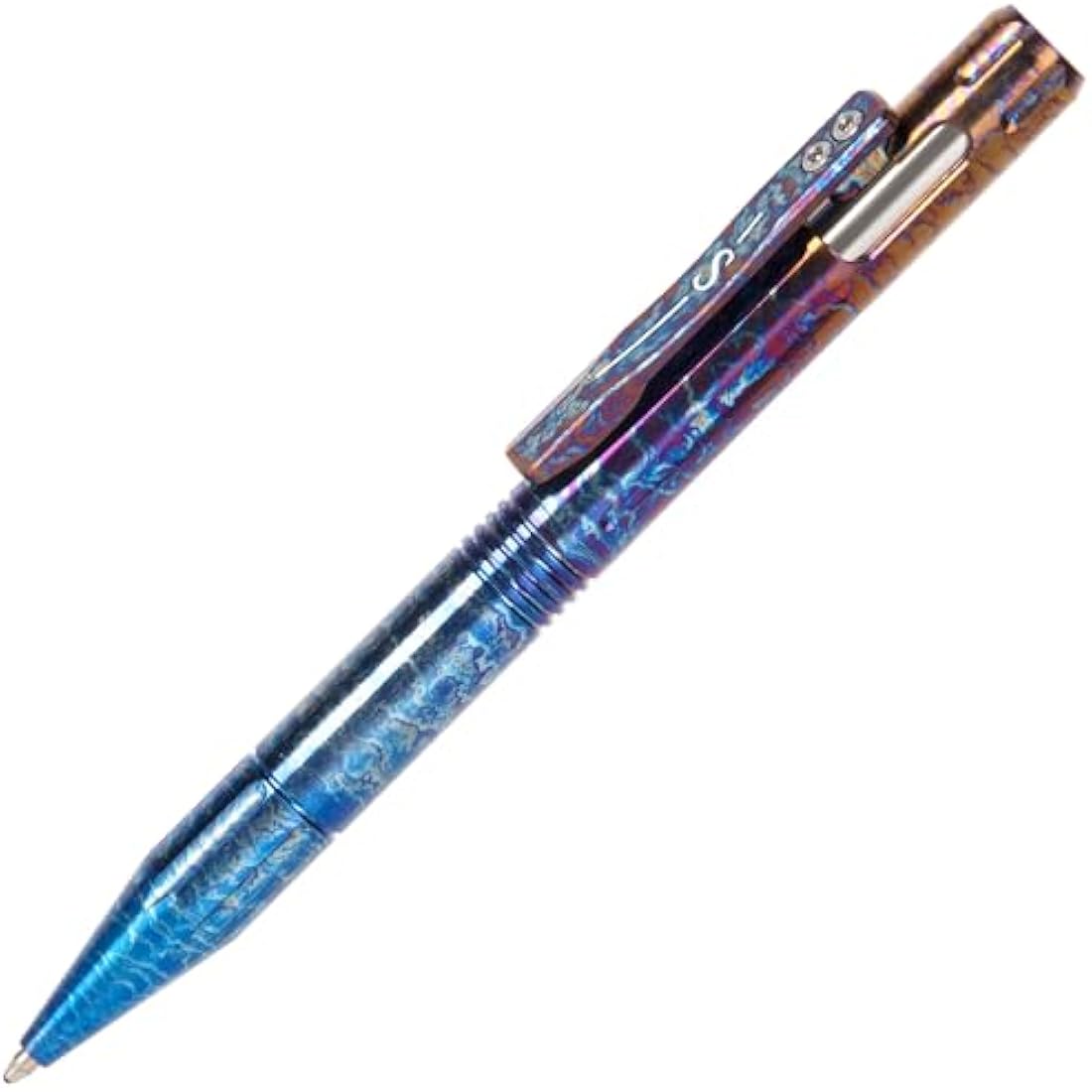 SMOOTHERPRO Titanium Bolt Action Pen | Parker Refill Compatible – Multicolor