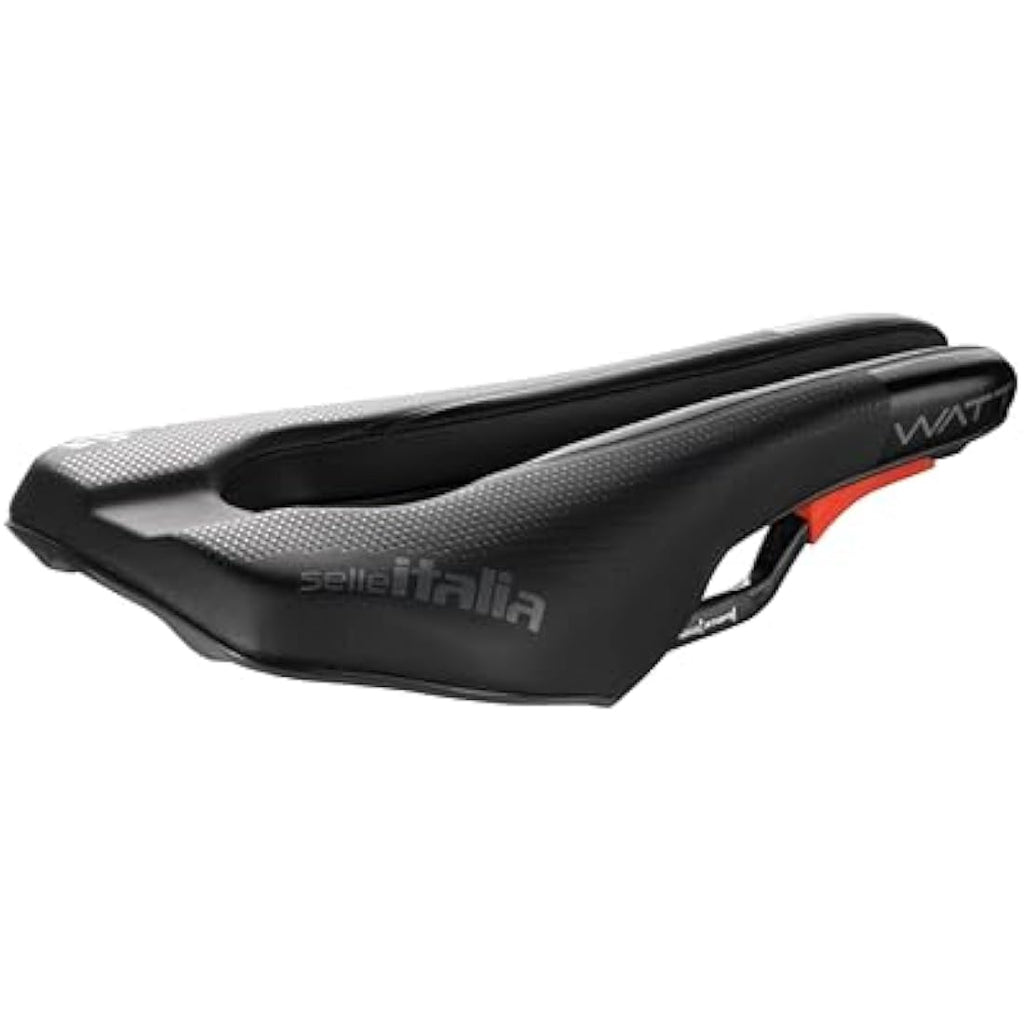 Selle Italia Watt Kit Superflow Bike Saddle - Black - 250 x 133 mm