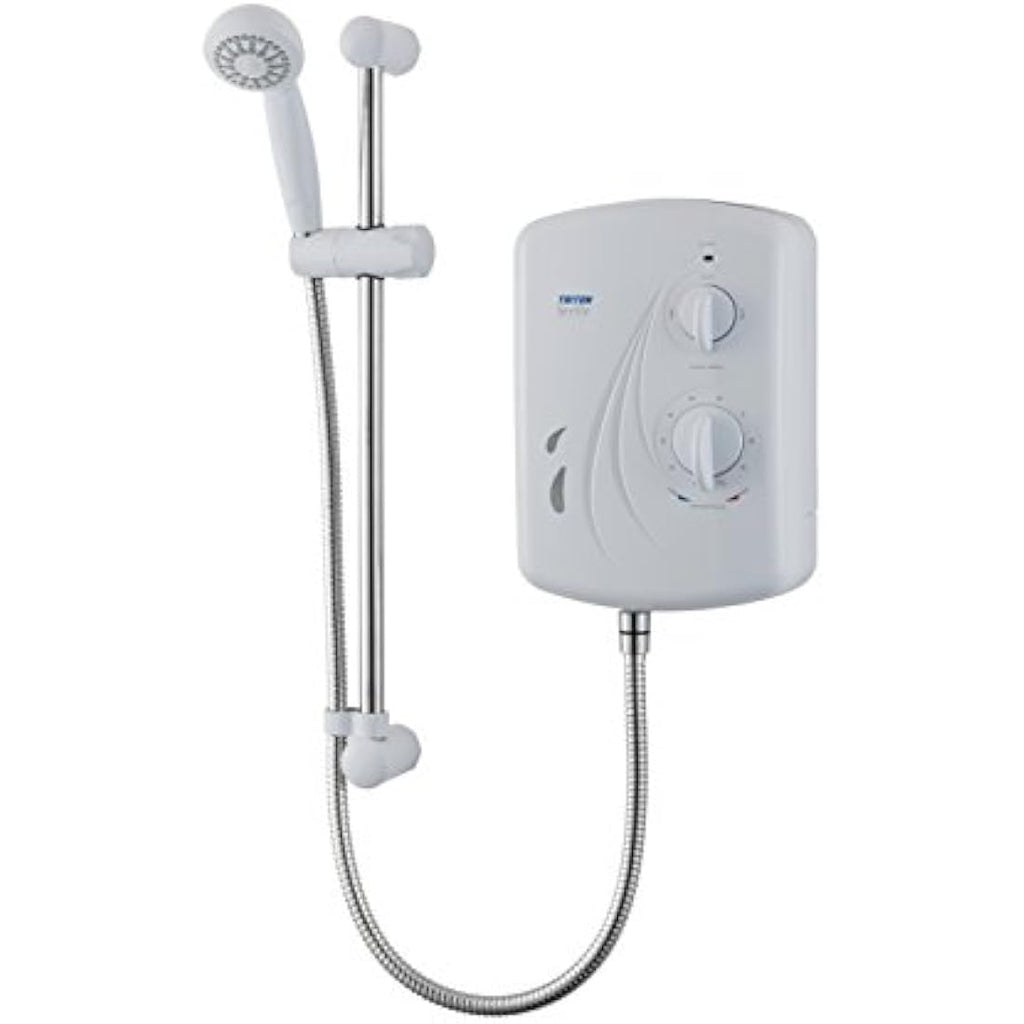 Triton Seville Electric Shower | 10.5kW Instant Hot Water – White