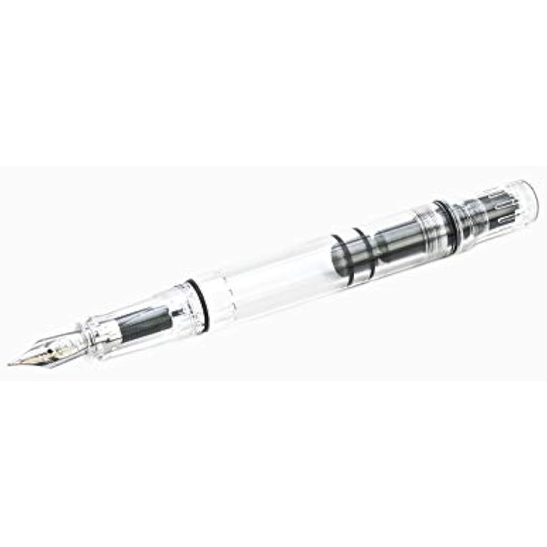 TWSBI Eco-T Fountain Pen - Clear Transparent Piston Filler, 1.1mm Stub