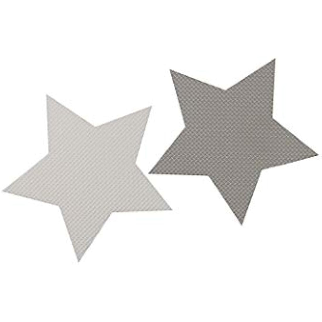 Grey Interlocking Foam Baby Play Mat – 9 Star Pattern Tiles