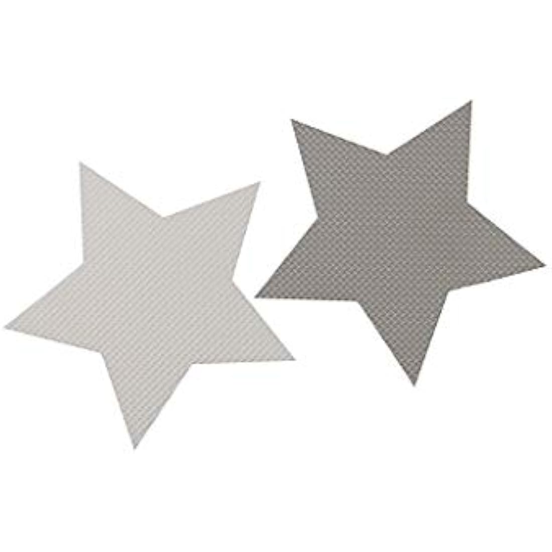 Grey Interlocking Foam Baby Play Mat – 9 Star Pattern Tiles