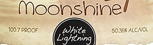 Firefly White Lightning Moonshine – Handcrafted Raw Corn Whiskey, 75cl