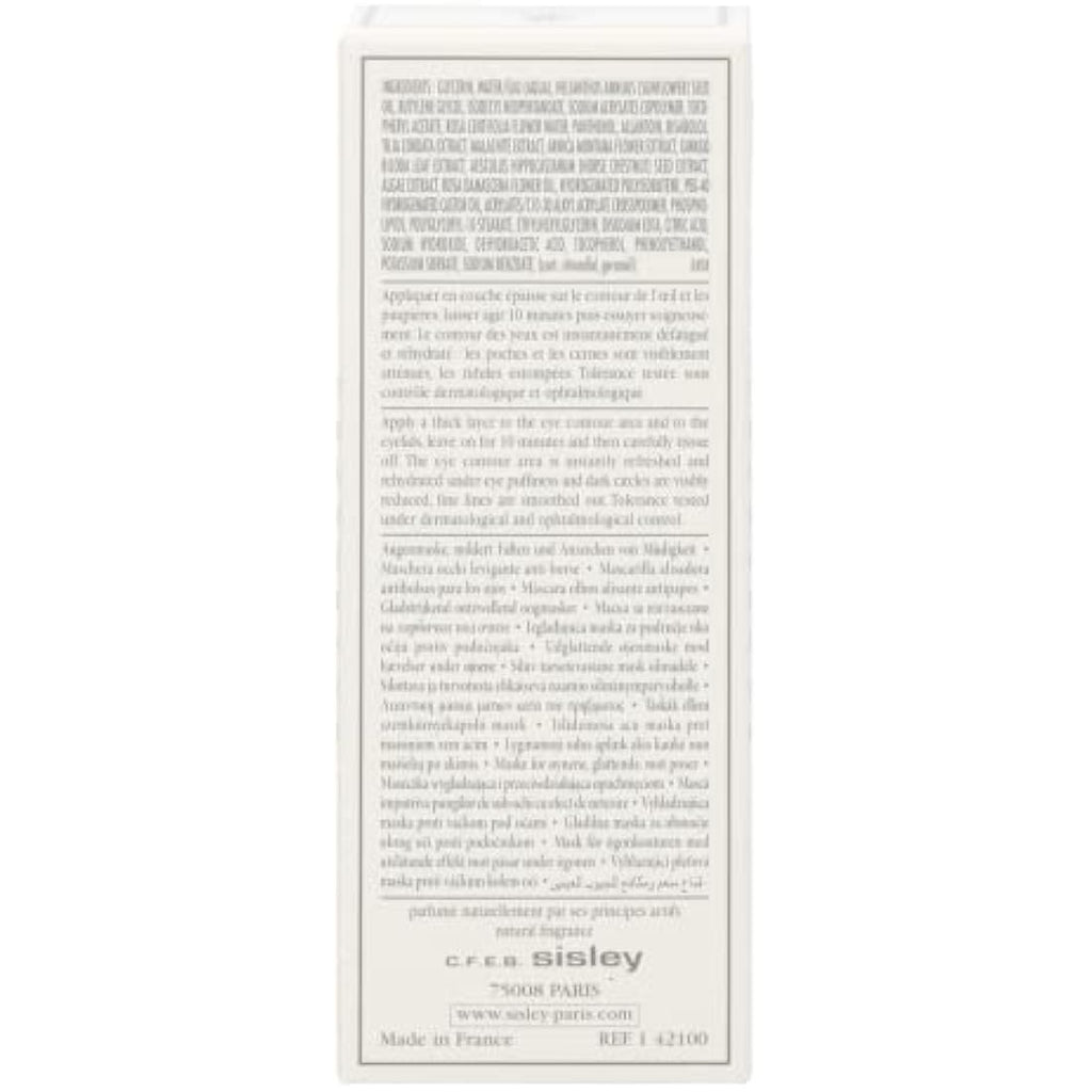 Sisley Paris Eye Contour Mask – Anti-Aging Luxury Skincare, 30ml