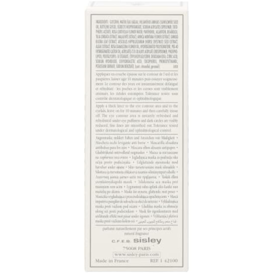 Sisley Paris Eye Contour Mask – Anti-Aging Luxury Skincare, 30ml