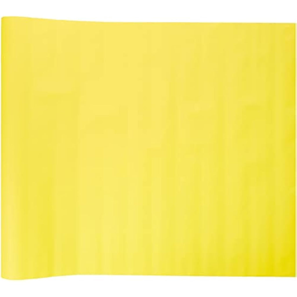 House of Card & Paper Poster Roll – Canary Yellow Craft Paper, 76cm x 10m