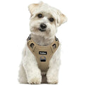 No Pull Dog Harness – Reflective Breathable Mesh Vest, Brown