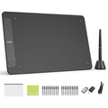 VEIKK VK1060PRO Drawing Tablet | 10x6 Inch Graphic Pad with 2 Scroll Wheels