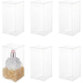 BENECREAT 20PCS Clear PVC Gift Boxes | 14x7x7cm Rectangle Wedding Favors