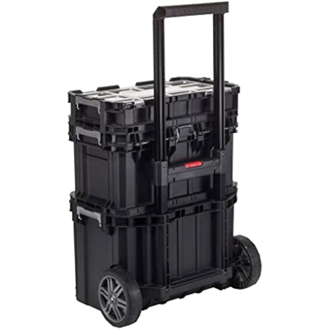 Keter Connect Mobile Workbench – Modular Tool Trolley with Wheels