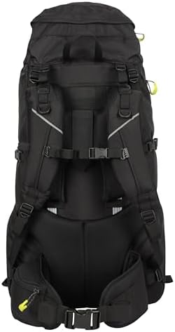 Mountain Warehouse Carrion 65L Rucksack – Hiking Backpack with Rain Cover