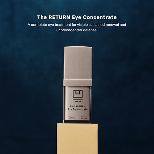 U Beauty The RETURN Eye Concentrate – Peptide Anti-Aging Cream, 0.5 fl oz
