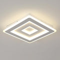 Jolof Store Modern Square LED Ceiling Light – 52W Acrylic White Lamp 4500K
