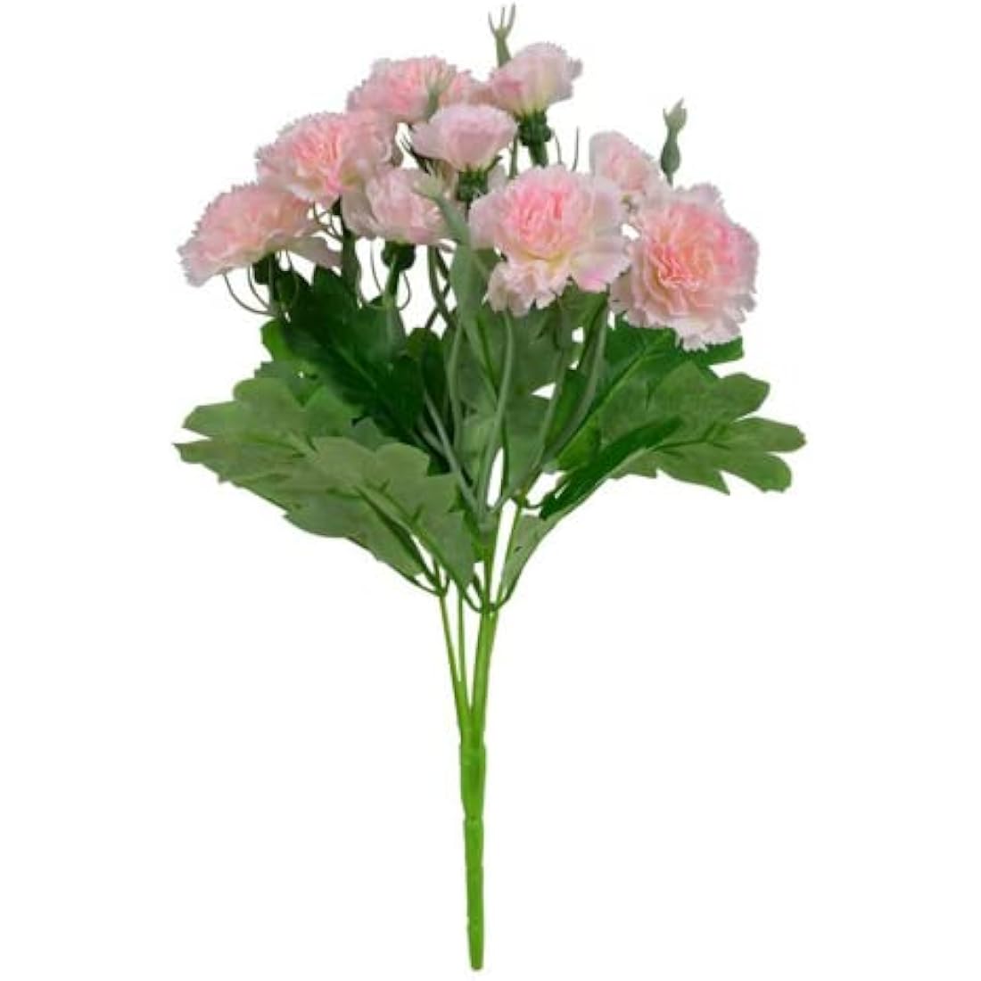 Artificial Carnations – 40 Heads UV Resistant Silk Bouquet