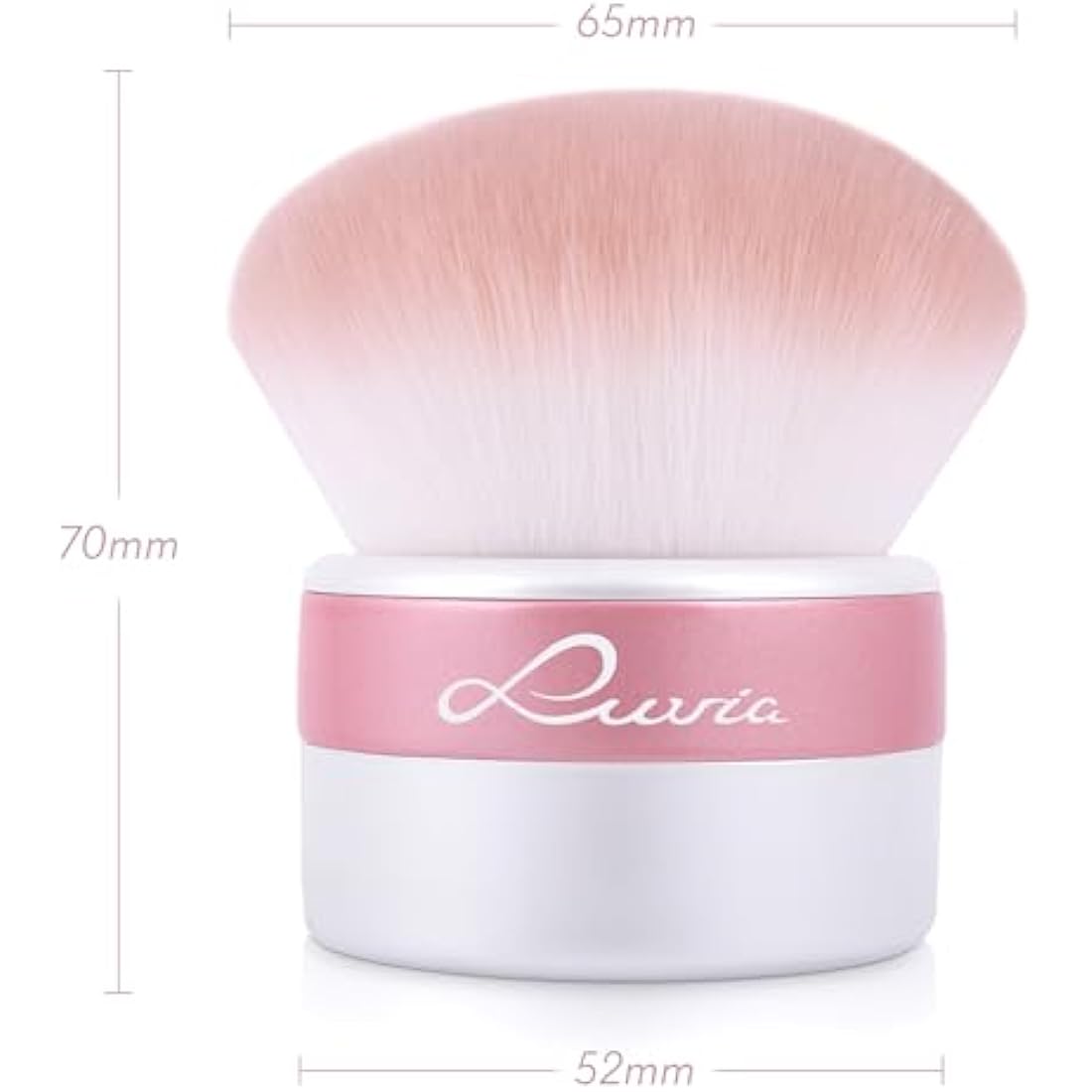 Luvia XXL Kabuki Powder Brush – Vegan Nurai Hair Face Blending Tool