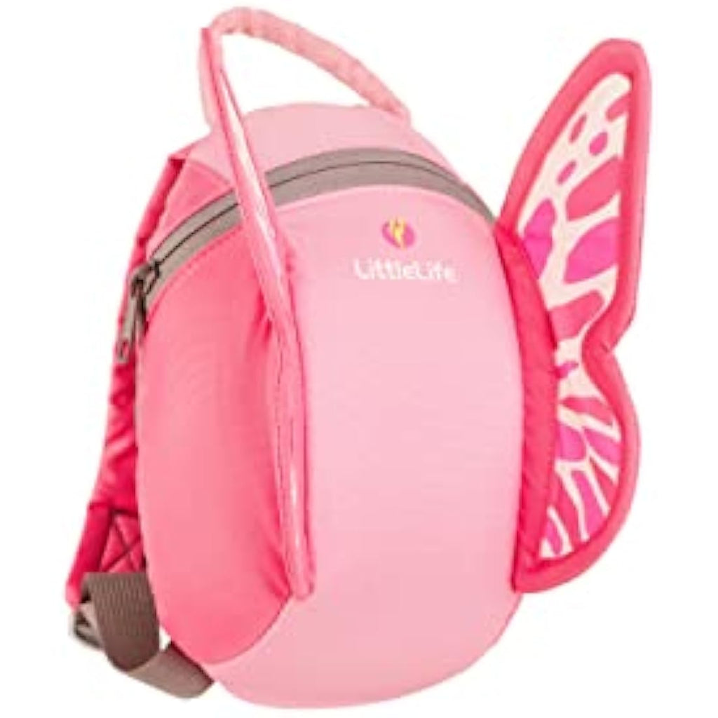 LittleLife Butterfly Toddler Backpack with Safety Rein | 1-3 Years