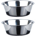 PEGGY11 Stainless Steel Dog Bowls – Nonslip 3.8L Large Pet Feeder, 2 Pack