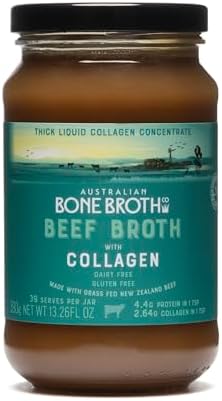 Beef Bone Broth with Collagen – Grass-Fed & Halal, 375g