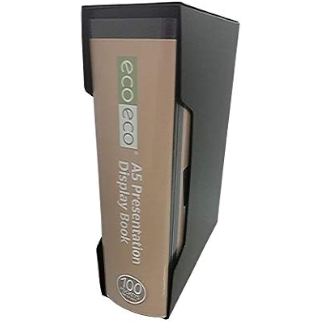 Jolof Store A5 Recycled 100 Pocket Presentation Display Book with Box