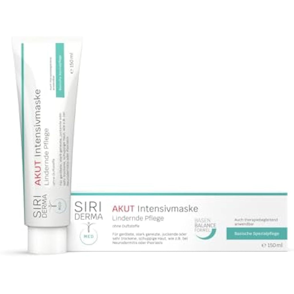 SIRIDERMA Acute Intensive Care Mask | Alkaline Vegan Cream Mask | 150ml