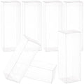 BENECREAT 30PCS Clear PVC Wedding Favour Boxes - 5x5x15cm Gift Boxes