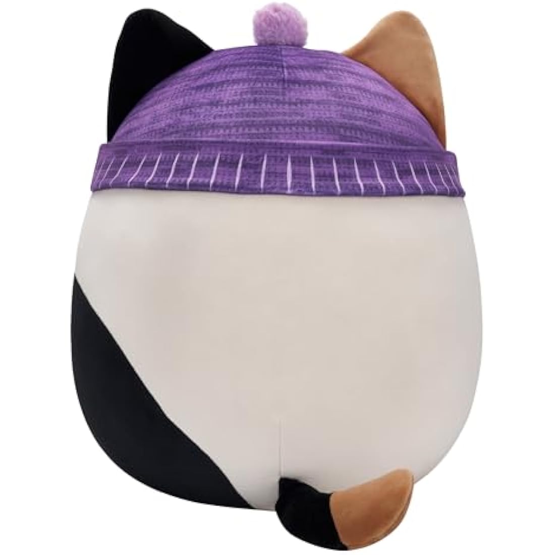 Squishmallows Cam the Cat Plush – 16-Inch Large Calico with Purple Beanie