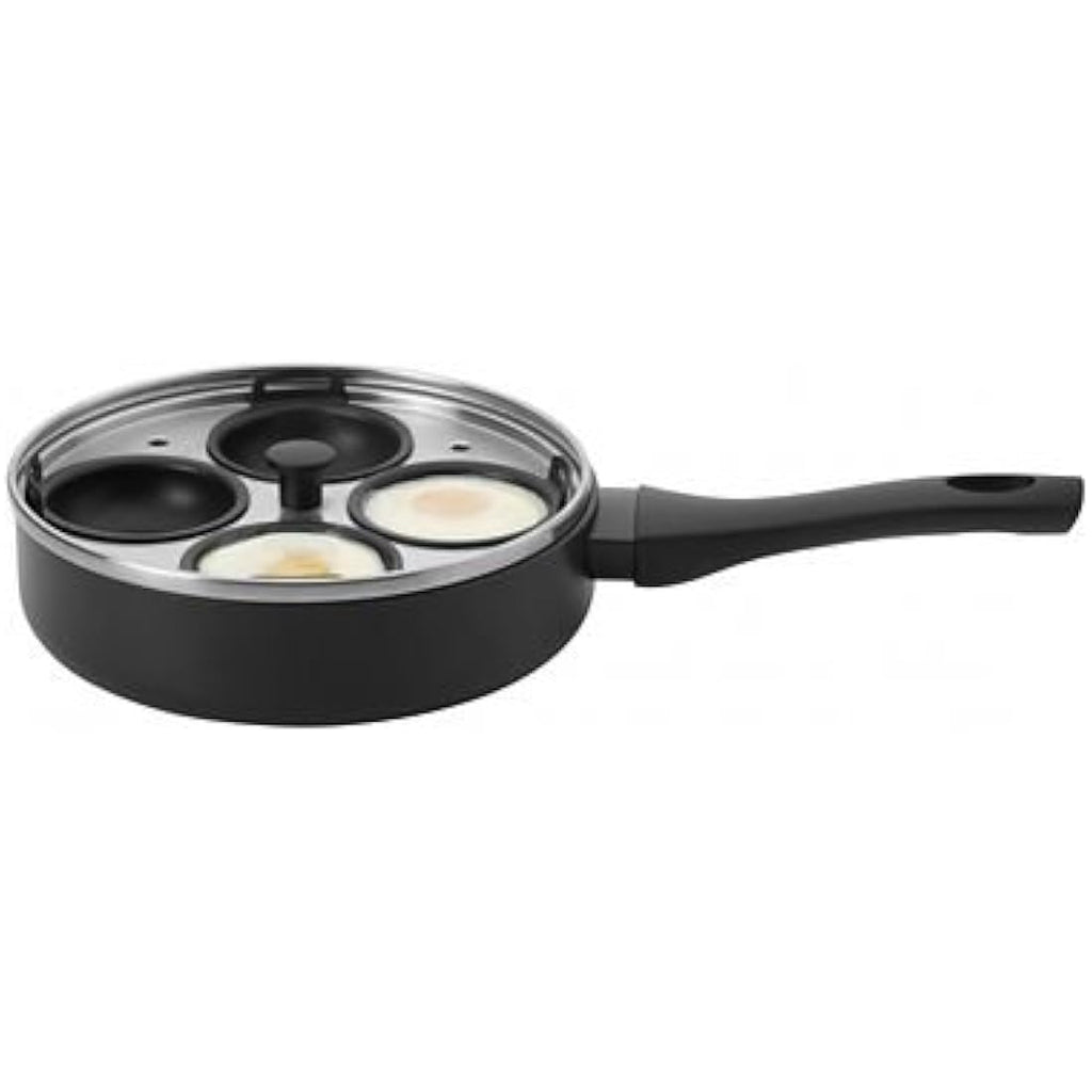 20cm Non-Stick Egg Poacher & Induction Frying Pan