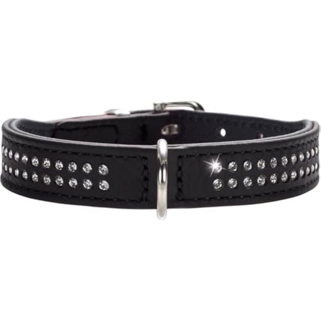 Hunter Diamond Petit Dog Collar – Soft Nappa Leather | Jolof Store