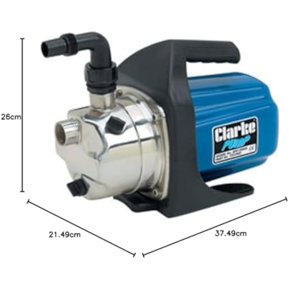 Clarke Electric Water Pump - 1200W 230V Self-Priming 61L/Min