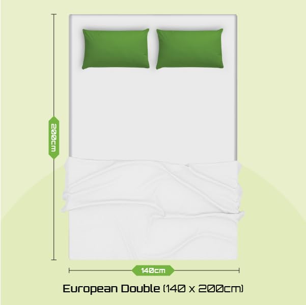 Starlight Beds Serene White European Double Size Mattress - image 3