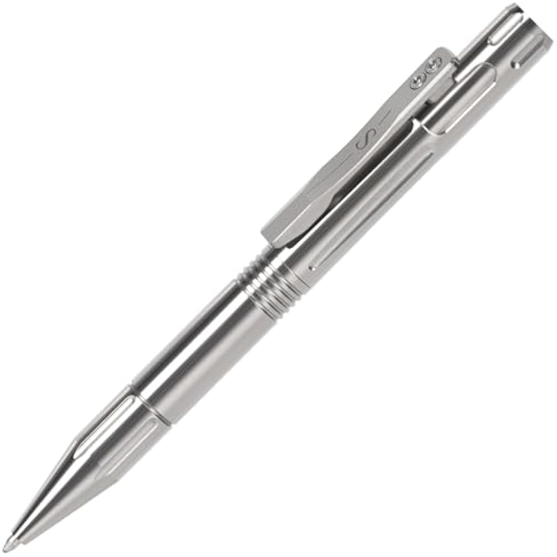 SMOOTHERPRO Titanium Bolt Action Pen | Refillable EDC Metal Pen – Natural