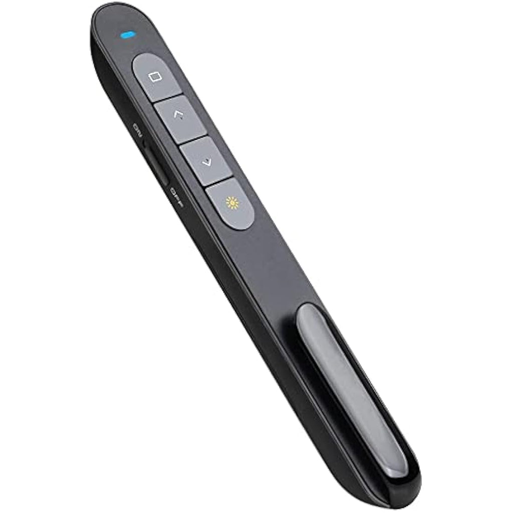 Jolof Store Wireless Presentation Clicker – Red Light PPT Remote for Mac