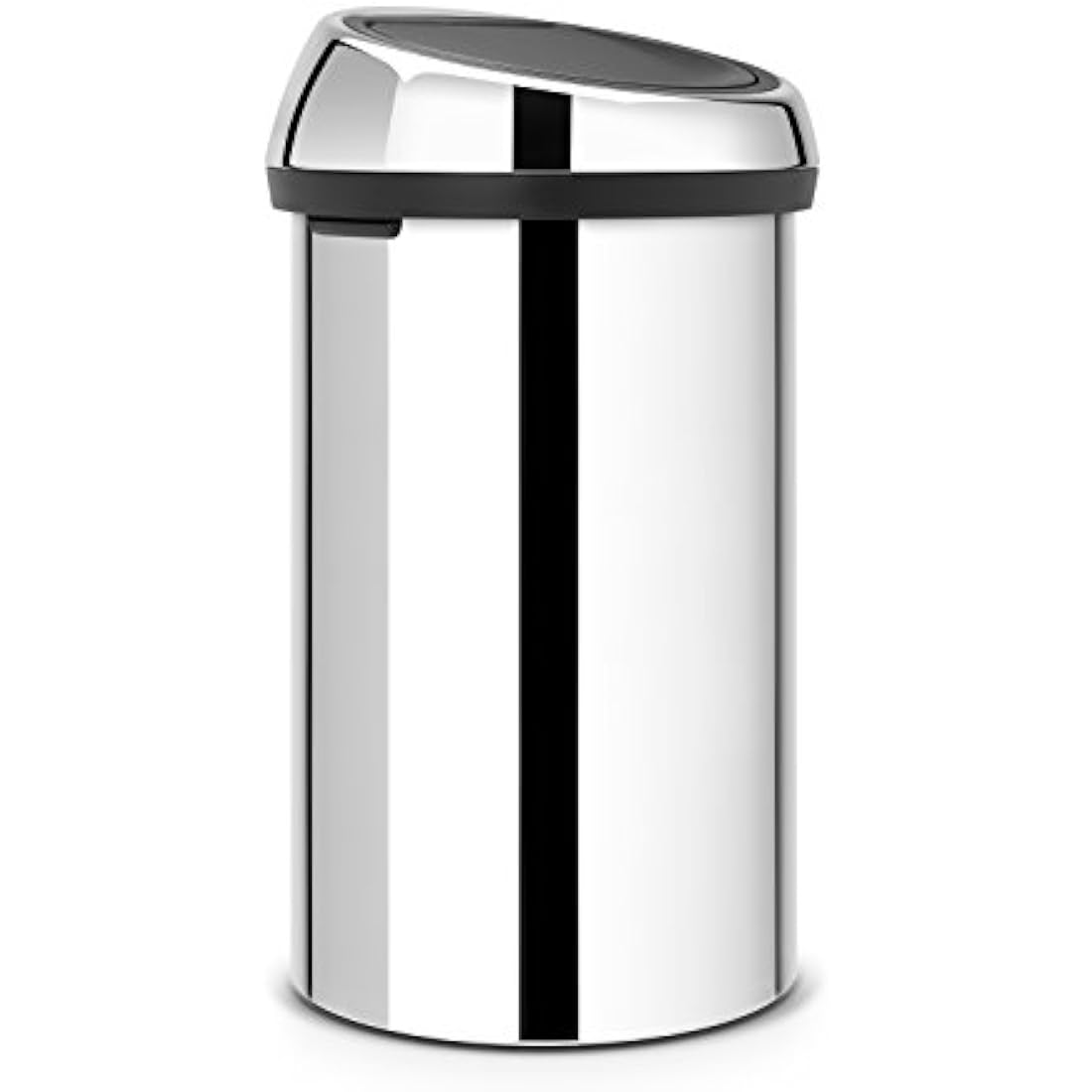Brabantia Touch Bin – 60L Brilliant Steel Kitchen Waste Bin